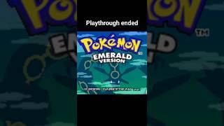 We failed the Nuzlocke #pokemon #pokemonemerald #pokemonnuzlocke #gamefreak #funny #gaming #pkmn