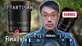 The Lens Nikon Won't let Sigma Make? | TTArtisan 75mm f2 for Nikon Zf