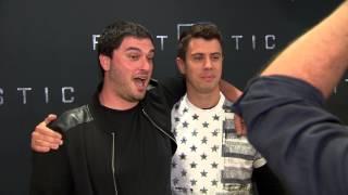 The Fantastic Four: Toby Kebbell & Josh Trank at the LA Movie Premiere | ScreenSlam