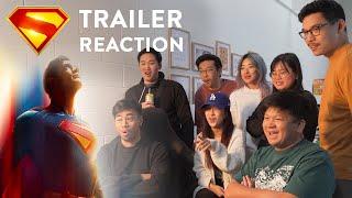 Superman TRAILER REACTION