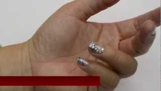 Gems & Jewels Nail Art Kit - "Glamorous Glimmer" Effect