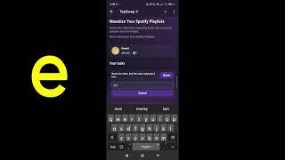 Monetize Your Spotify Playlists | Tapswap code | How to Monetize Your Spotify Playlists