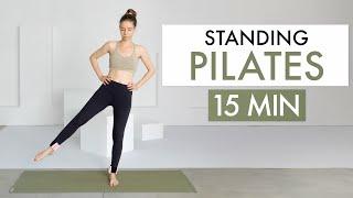 Standing Pilates | 15 Min Pilates für Anfänger & Fortgeschrittene