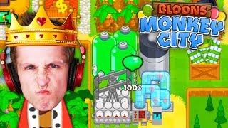 UNSTOPPABLE Strategy in Bloons Monkey City!