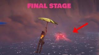 Fortnite - I swam VERY CLOSE to the SEASON 3 SHARK SHIP POI! (FINAL SANDSTORM EVENT STAGE) Showcase