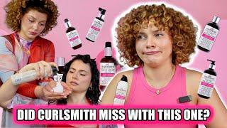 MY HONEST REVIEW OF CURLSMITH'S NEW VOLUME RECIPE LINE...