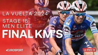 MONSTER CLIMB  | La Vuelta a España Stage 15 Final Kilometres | Eurosport Cycling