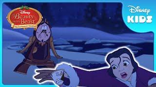  Winter Dangers Await Belle! | Beauty and the Beast: The Enchanted Christmas | Disney Kids