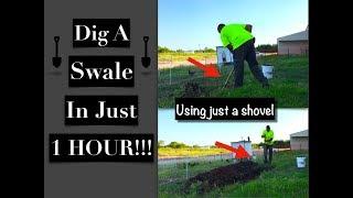 Permaculture at Work: 1 Hour Swale