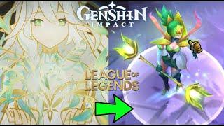 I found Greater Lord Nahida of Genshin in League of Legends