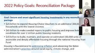 NLIHC’s Policy Priorities 2022 Webinar