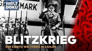 BLITZKRIEG - Hitlers perfide Kriegstaktik | Der Zweite Weltkrieg in Zahlen 2 - WELT HD DOKU