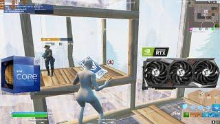 RTX 3080 + Intel i9 12900k Fortnite Chapter 4 | CREATIVE | Performance Mode 4K 