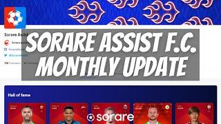 My Sorare Assist F. C.  monthly UPDATE  - Transfers, rewards and current strategy REVEALED!