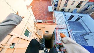 Barcelona Rooftop Parkour POV 