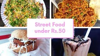 Street Food Under Rs.50 | Ghatkopar Street Food | Chaat Shala