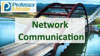 Network Communication - N10-008 CompTIA Network+ : 1.4