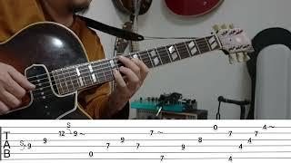 【TAB】Fly a letter to the wind(바람에 쓰는 편지)Finger Style Solo Guitar - cover -