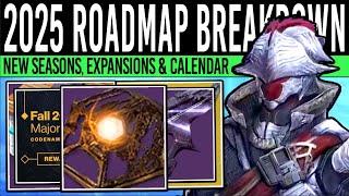 Destiny 2: FULL 2025 ROADMAP PREVIEW! Secret QUESTS, Major DLC, Season Rework, Event Calendar & More