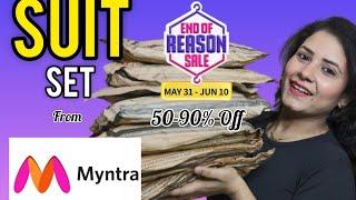 Handwork special Partywear Kurta Set Haul || Huge Myntra EORS Haul || 3Tier Scooter #myntra #eros