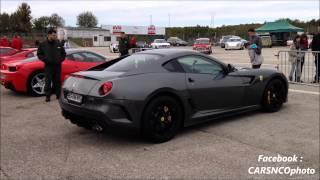 599 GTB GTO kit start up and revs !