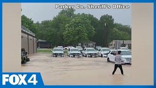 Floodwaters make it inside Parker County Sheriff's Office