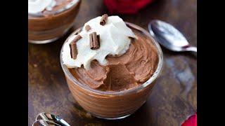 Vegan Chocolate Mousse - With Only 3 Ingredients!