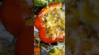 Too good to be true  Cheesy stuffed peppers #subscribe #food #cheesy #fyp #explore