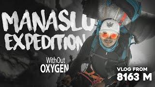 Manaslu Expedition without Oxygen | Vlog from 8163M | Mingma David Sherpa