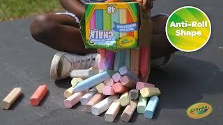 Crayola Outdoor Sidewalk Chalk | Product Demo Video