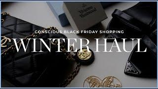 *NEW FOR WINTER HAUL: CONSCIOUS WARDROBE UPDATE*  Prada, Chanel, Ganni, Maison Margiela and more!