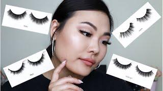 KISS LASH COUTURE FAUX MINK LASHES TRY ON!