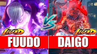 SF6 ️ Fuudo (Ed) vs Daigo (Akuma) ️ - Street fighter 6