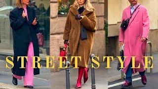 Top Winter Street Style Moments from Milan•Chic, Fashionable and Trendy Outfit Ideas•Italian Fashion