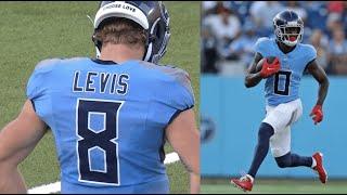 Will Levis Looked LETHAL With Tony Pollard And Calvin Ridley In Titans Preseason Debut!