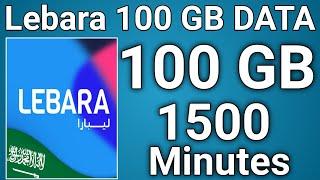 Lebara Sim 100 GB DATA Package Monthly |Lebara 100GB internet Monthly ?