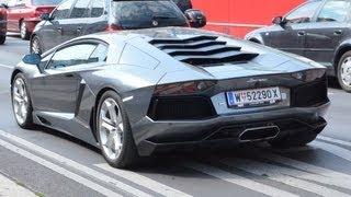 Lamborghini Aventador - Driving, Revving, Accelerations and more