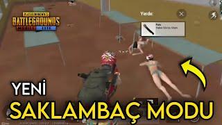 YENİ MOD GELDİ  PUBG MOBİLE LİTE SAKLAMBAÇ MODU