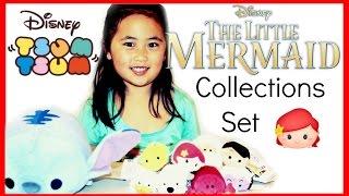 Tsum Tsum The Little Mermaid Ariel Collections Set