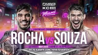 KC39 Trailer: Rocha vs Souza  Pitbull Bros vs Machida Academy