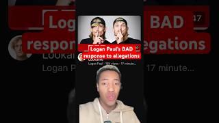 Logan Paul’s response to all the allegations