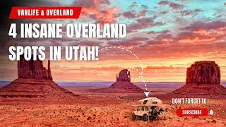 Top 4 Must-See Overland Destinations in Utah!