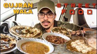 PAKISTANI STREET FOOD OF GUJRANWALA - OONT KI TIKIAN OR PODINAY VALI ROTI