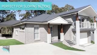 Mincove Homes - Split Level Home, Wave 308 Design