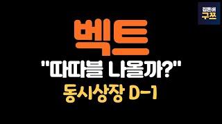 벡트, 엠앤씨솔루션 동시 상장 D-1 | 최종 확약, 주가 범위