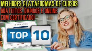 TOP 10 MELHORES PLATAFORMAS DE CURSOS ONLINE EAD C/ CERTIFICADO [2025]