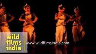 Odissi dance performance by Sharmila Mukherjee and Group, Delhi