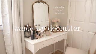 Huge Make-up Inventory & Little Declutter & Organize \\ Narrowing Down Favorites