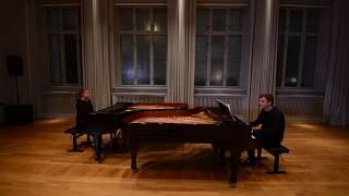 Munch Piano Duo: Rachmaninoff-Suite no 2 for two pianos-Introduction, Dajani/Knudsen