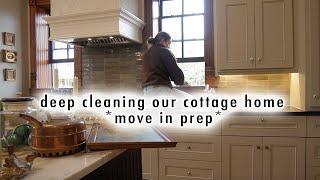 COTTAGE DIARIES | deep cleaning our cottage home to move in